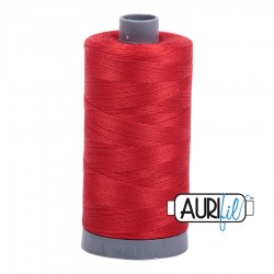 FIL COTON MAKO 28 AURIFIL 2270 Paprika - Grosse bobine de 750 mètres