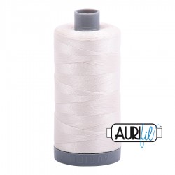 FIL COTON MAKO 28 AURIFIL 2311 Muslin - Grosse bobine de 750 mètres