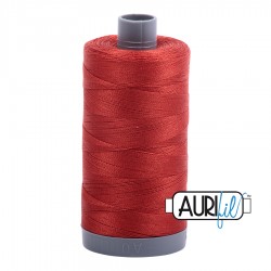 FIL COTON MAKO 28 AURIFIL 2395 Pumpkin Spice - Grosse bobine de 750 mètres