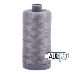 FIL COTON MAKO 28 AURIFIL 2625 Artic Ice - Grosse bobine de 750 mètres