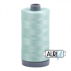 FIL COTON MAKO 28 AURIFIL 2830 Mint - Grosse bobine de 750 mètres