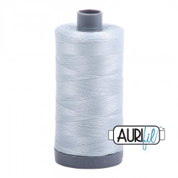 FIL COTON MAKO 28 AURIFIL 2846 Iceberg - Grosse bobine de 750 mètres