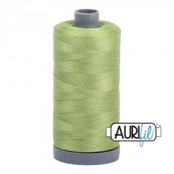 FIL COTON MAKO 28 AURIFIL 2882 Light Fern - Grosse bobine de 750 mètres