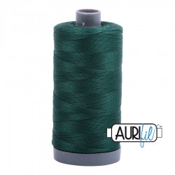 FIL COTON MAKO 28 AURIFIL 2885 Medium Spruce - Grosse bobine de 750 mètres