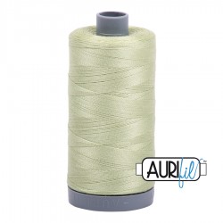 FIL COTON MAKO 28 AURIFIL 2886 Light Avocado - Grosse bobine de 750 mètres