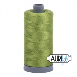 FIL COTON MAKO 28 AURIFIL 2888 Fern Green - Grosse bobine de 750 mètres