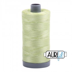 FIL COTON MAKO 28 AURIFIL 3320 Light Spring Green - Grosse bobine de 750 mètres