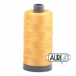 FIL COTON MAKO 28 AURIFIL 3920 Golden Glow - Grosse bobine de 750 mètres