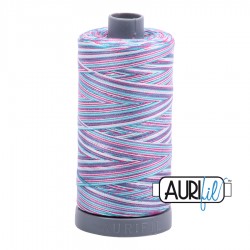 FIL COTON MAKO 28 AURIFIL 4647 Berrylicious - Grosse bobine de 750 mètres