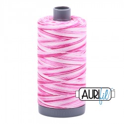 FIL COTON MAKO 28 AURIFIL 4660 Pink Taffy - Grosse bobine de 750 mètres