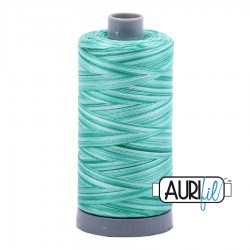 FIL COTON MAKO 28 AURIFIL 4662 Creme de Menthe - Grosse bobine de 750 mètres