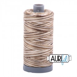 FIL COTON MAKO 28 AURIFIL 4667 Nutty Nougat - Grosse bobine de 750 mètres