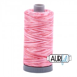 FIL COTON MAKO 28 AURIFIL 4668 Strawberry Parfait - Grosse bobine de 750 mètres