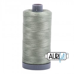 FIL COTON MAKO 28 AURIFIL 5019 Military Green - Grosse bobine de 750 mètres