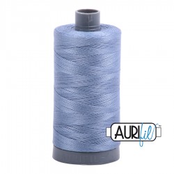 FIL COTON MAKO 28 AURIFIL 6720 Slate - Grosse bobine de 750 mètres