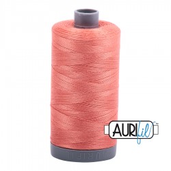 FIL COTON MAKO 28 AURIFIL 6729 Tangerine Dream - Grosse bobine de 750 mètres