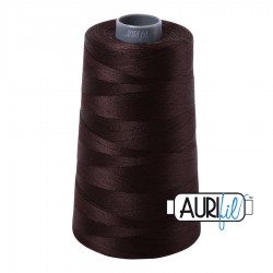 FIL COTON MAKO 28 AURIFIL 1130 Very Dark Bark - Cône de 3300 mètres