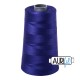 FIL COTON MAKO 28 AURIFIL 1200 Blue Violet - Cône de 3300 mètres