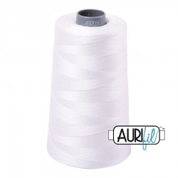 FIL COTON MAKO 28 AURIFIL 2021 Natural White - Cône de 3300 mètres