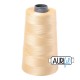 FIL COTON MAKO 28 AURIFIL 2105 Champagne - Cône de 3300 mètres