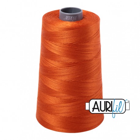 FIL COTON MAKO 28 AURIFIL 2235 Orange - Cône de 3300 mètres