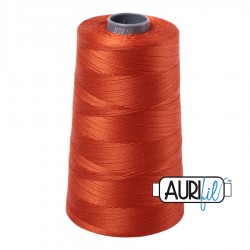 FIL COTON MAKO 28 AURIFIL 2240 Rusty Orange - Cône de 3300 mètres