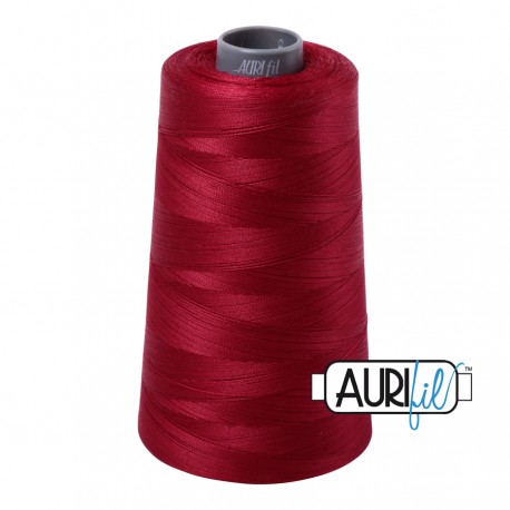 FIL COTON MAKO 28 AURIFIL 2260 Red Wine - Cône de 3300 mètres