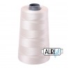 FIL COTON MAKO 28 AURIFIL 2309 Silver White - Cône de 3300 mètres