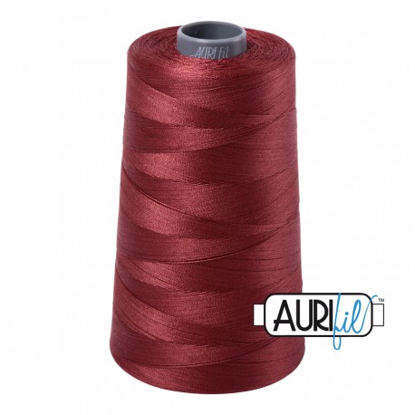 FIL COTON MAKO 28 AURIFIL 2345 Raisin - Cône de 3300 mètres