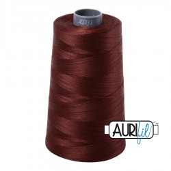 FIL COTON MAKO 28 AURIFIL 2360 Chocolate - Cône de 3300 mètres