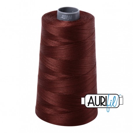 FIL COTON MAKO 28 AURIFIL 2360 Chocolate - Cône de 3300 mètres