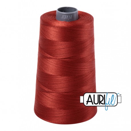 FIL COTON MAKO 28 AURIFIL 2385 Terracotta - Cône de 3300 mètres