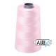 FIL COTON MAKO 28 AURIFIL 2410 Pale Pink - Cône de 3300 mètres