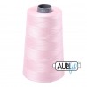 FIL COTON MAKO 28 AURIFIL 2410 Pale Pink - Cône de 3300 mètres