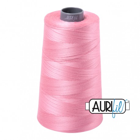 FIL COTON MAKO 28 AURIFIL 2425 Bright Pink - Cône de 3300 mètres