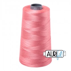 FIL COTON MAKO 28 AURIFIL 2435 Peachy Pink - Cône de 3300 mètres