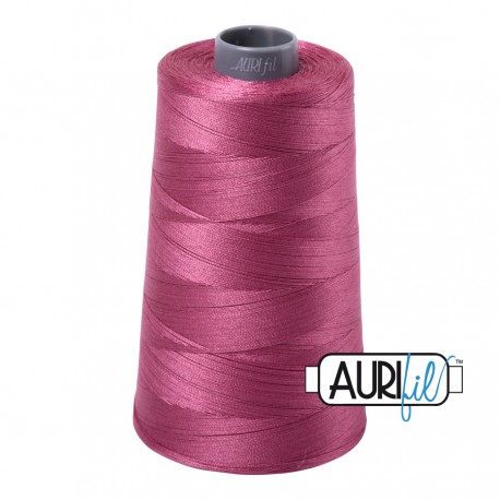 FIL COTON MAKO 28 AURIFIL 2450 Rose - Cône de 3300 mètres