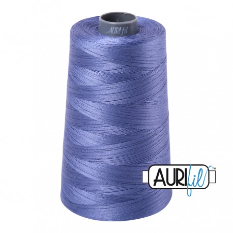 FIL COTON MAKO 28 AURIFIL 2525 Dusty Blue Violet - Cône de 3300 mètres