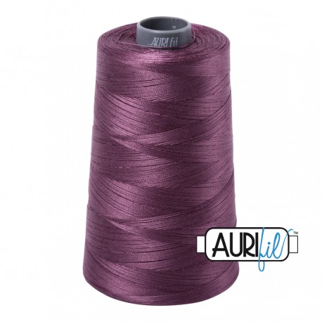 FIL COTON MAKO 28 AURIFIL 2568 Mulberry - Cône de 3300 mètres