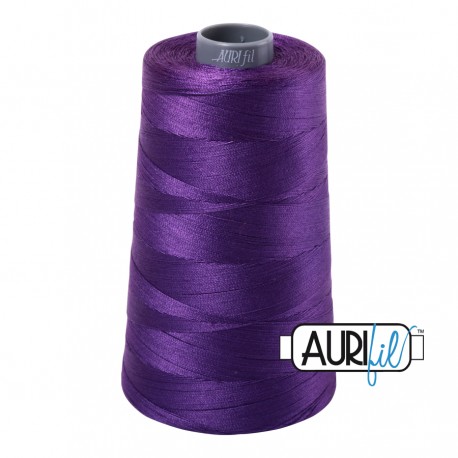 FIL COTON MAKO 28 AURIFIL 2582 Dark Violet - Cône de 3300 mètres