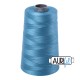 FIL COTON MAKO 28 AURIFIL 2815 Teal - Cône de 3300 mètres