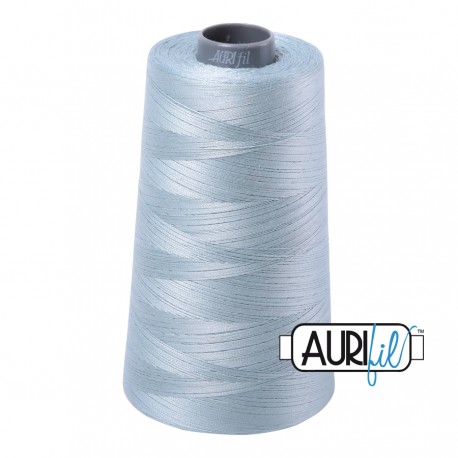 FIL COTON MAKO 28 AURIFIL 2847 Bright Grey Blue - Cône de 3300 mètres