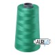 FIL COTON MAKO 28 AURIFIL 2865 Emerald - Cône de 3300 mètres