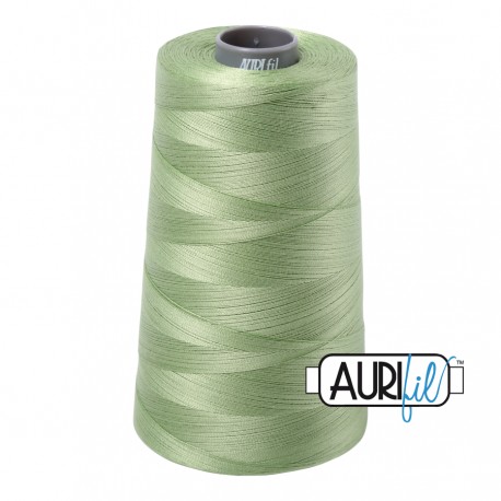 FIL COTON MAKO 28 AURIFIL 2882 Light Fern - Cône de 3300 mètres