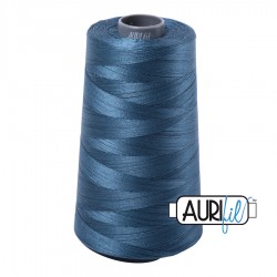 FIL COTON MAKO 28 AURIFIL 4644 Smoke Blue - Cône de 3300 mètres