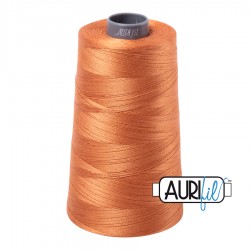 FIL COTON MAKO 28 AURIFIL 5009 Medium Orange - Cône de 3300 mètres