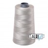 FIL COTON MAKO 28 AURIFIL 5021 Light Grey - Cône de 3300 mètres