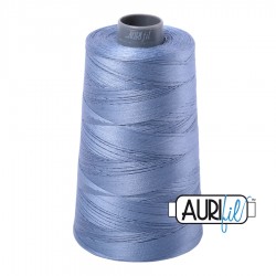 FIL COTON MAKO 28 AURIFIL 6720 Slate - Cône de 3300 mètres