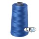 FIL COTON MAKO 28 AURIFIL 6738 Peacock Blue - Cône de 3300 mètres