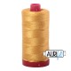 FIL COTON MAKO 12 AURIFIL 2132 Tarnished Gold - Grosse bobine de 325 mètres